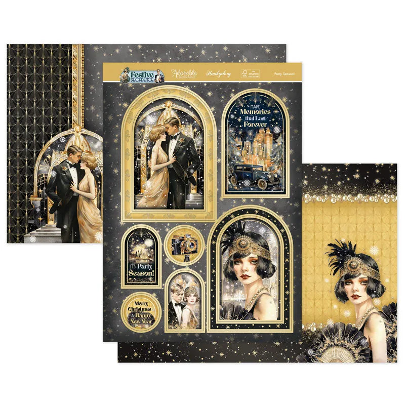 Ensemble de décorations de luxe pour le temps des Fêtes