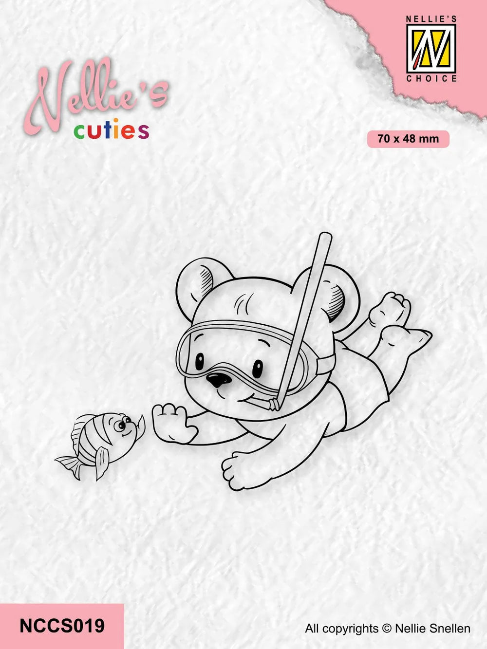 Nellie's Choice Tampon Clair Nellie's Cuties - Salut Copain