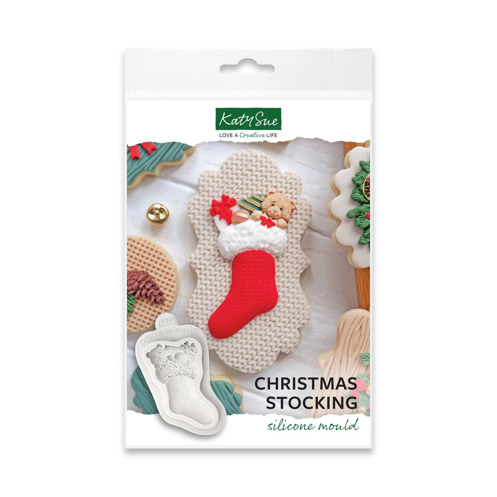 Moule en silicone de bas de Noël