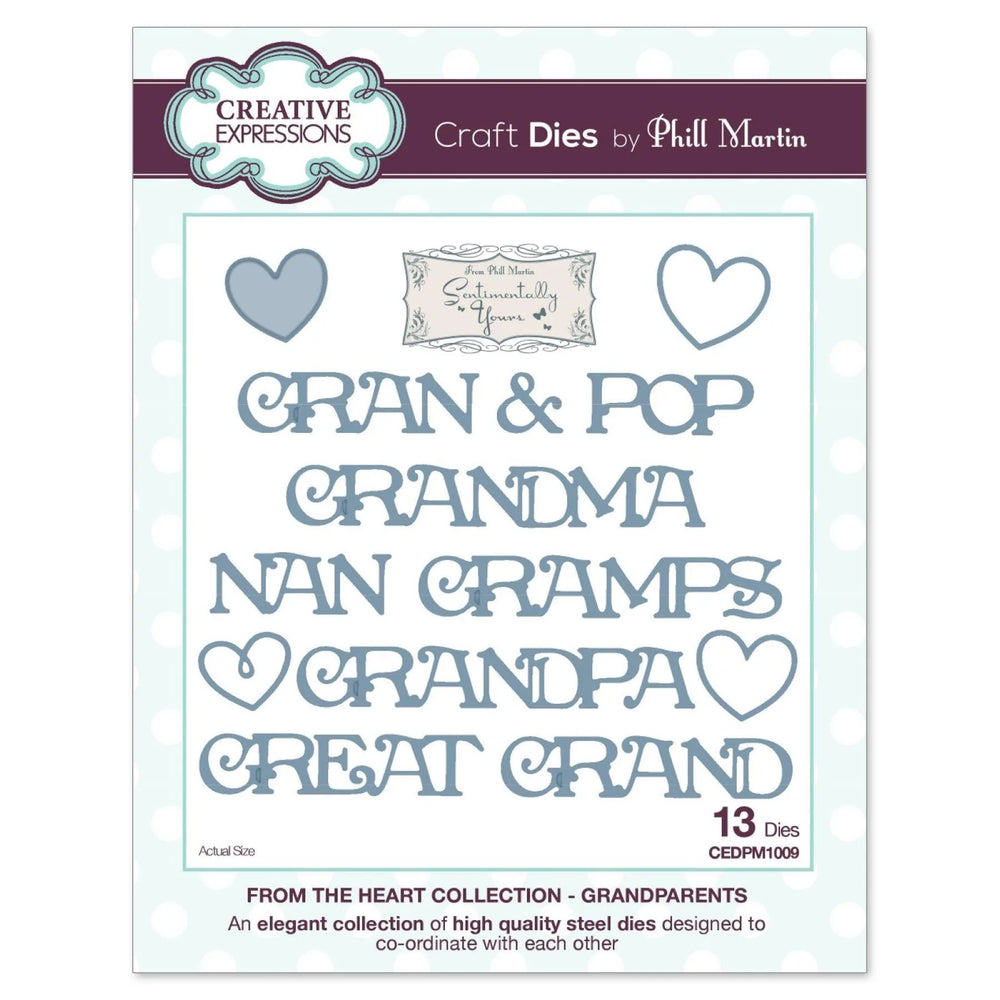 Phill Martin Sentimentally Yours : Collection "Du Cœur" : Grands-parents