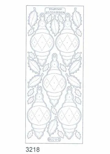 Stitch by Design Stickers - Ornaments