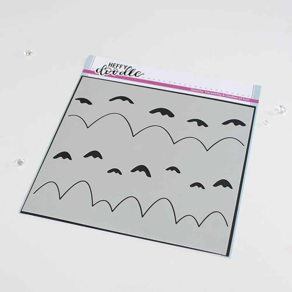 Marvellous Mountains Stencil