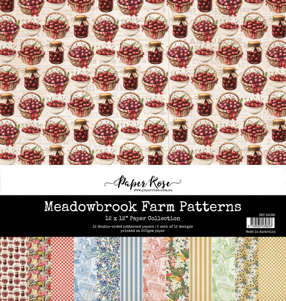 Meadowbrook Farm Patterns 12x12 Paper Collection 35088 — Ecstasy Crafts