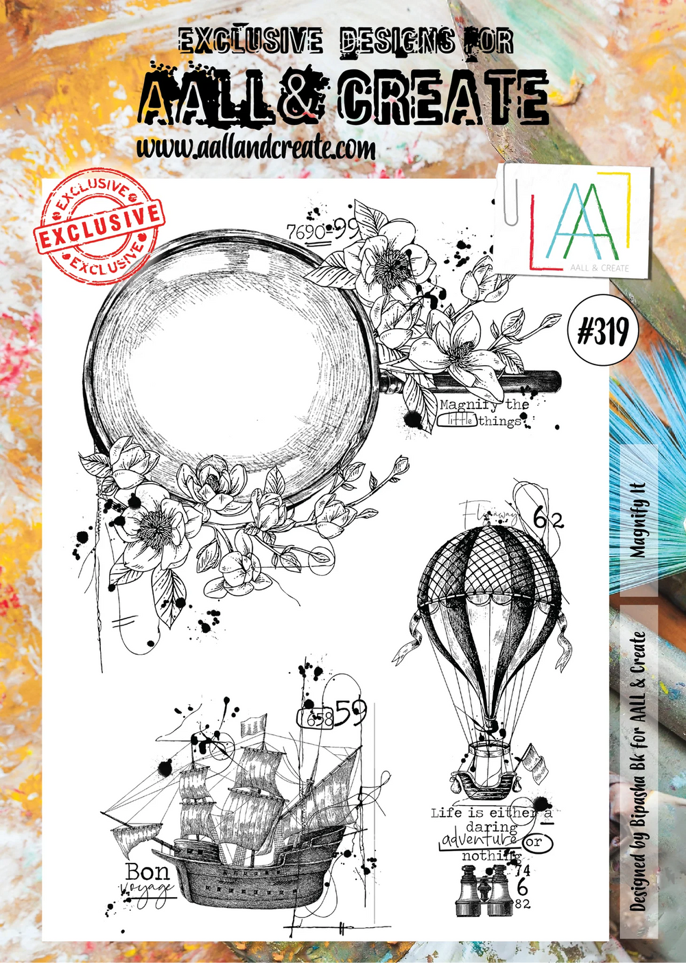 AALL and Create Stamp Set - 319 - Magnify It — Ecstasy Crafts