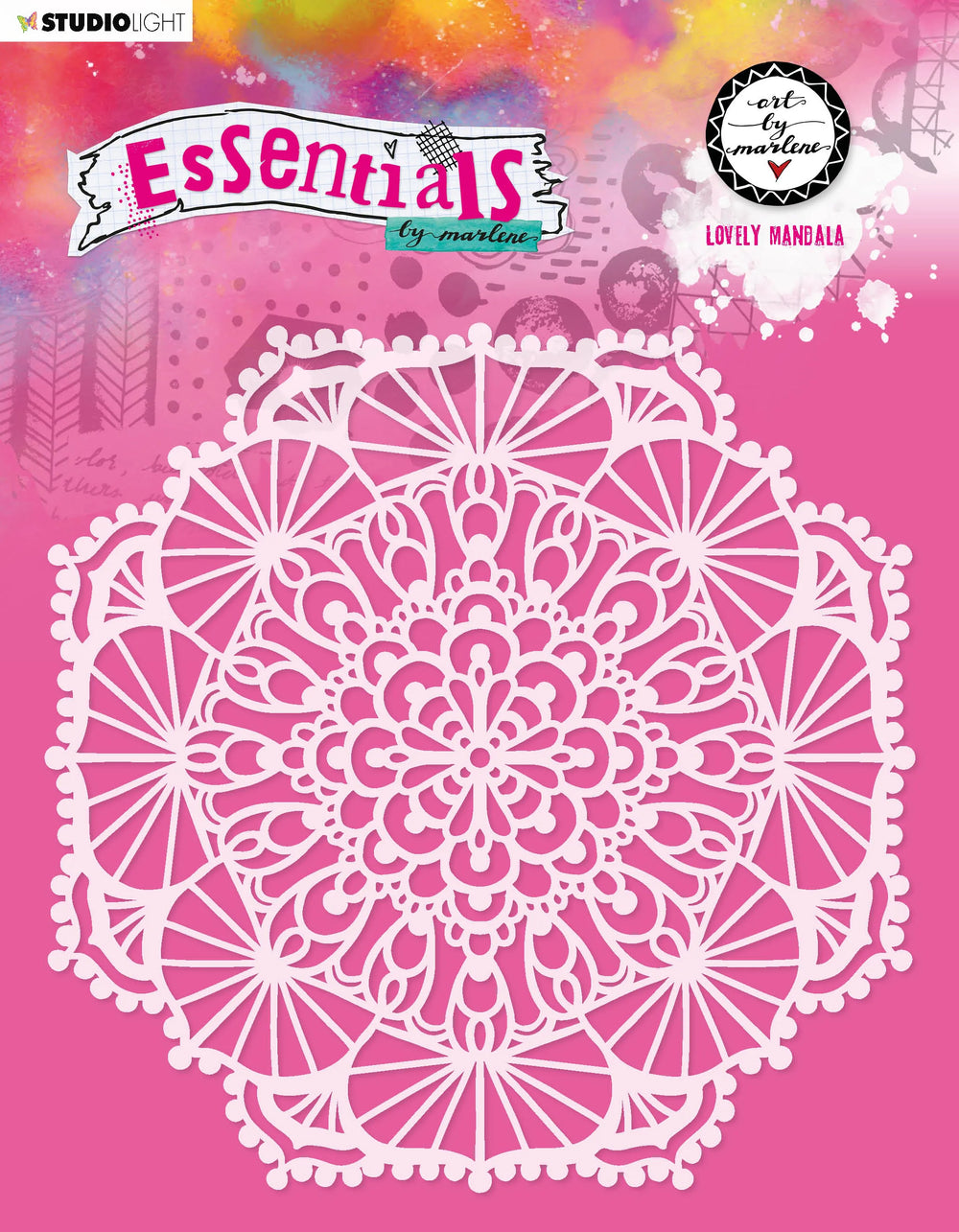 Masque ABM Lovely Mandala Essentials 200x200x1mm 1 PC no.70