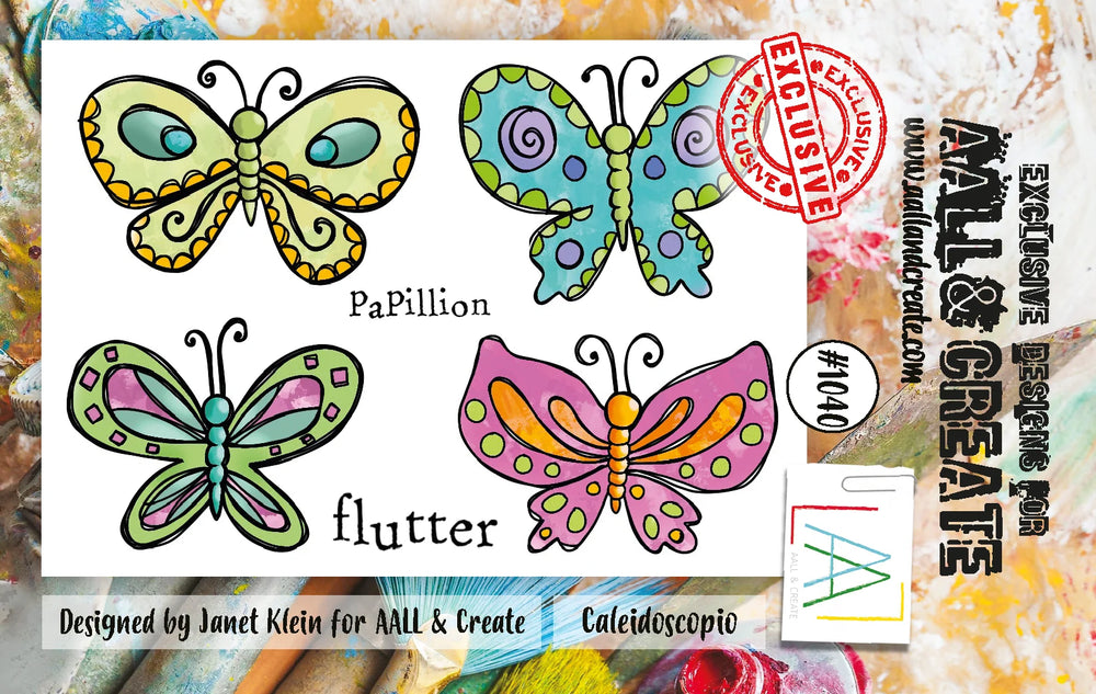 AALL and Create A7 Stamp Set - 1040 - Caleidoscopio — Ecstasy Crafts