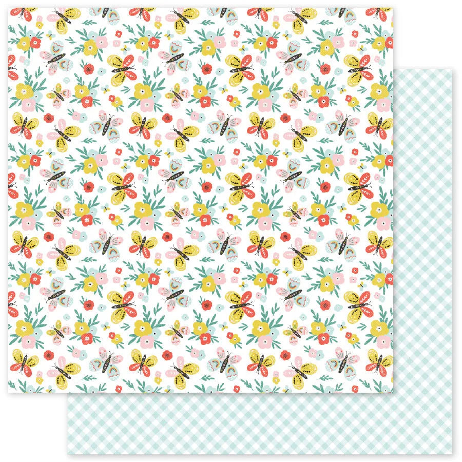Happy Moments Basics F 12 x 12 Paper (12 pc Bulk Pack) 34983
