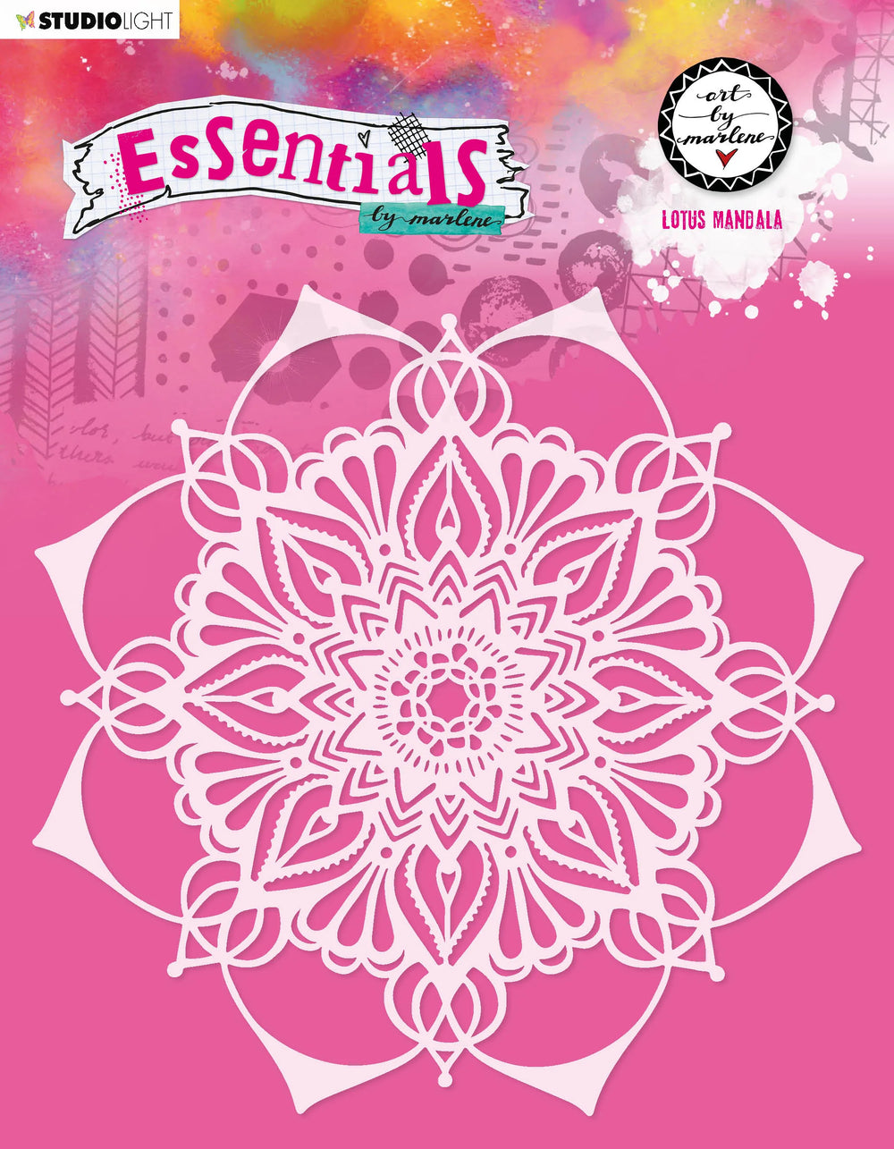 ABM Mask Lotus Mandala Essentials 200x200x1mm 1 PC nr.72