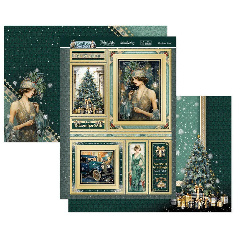 Ensemble de décorations de luxe "Joie des Fêtes"