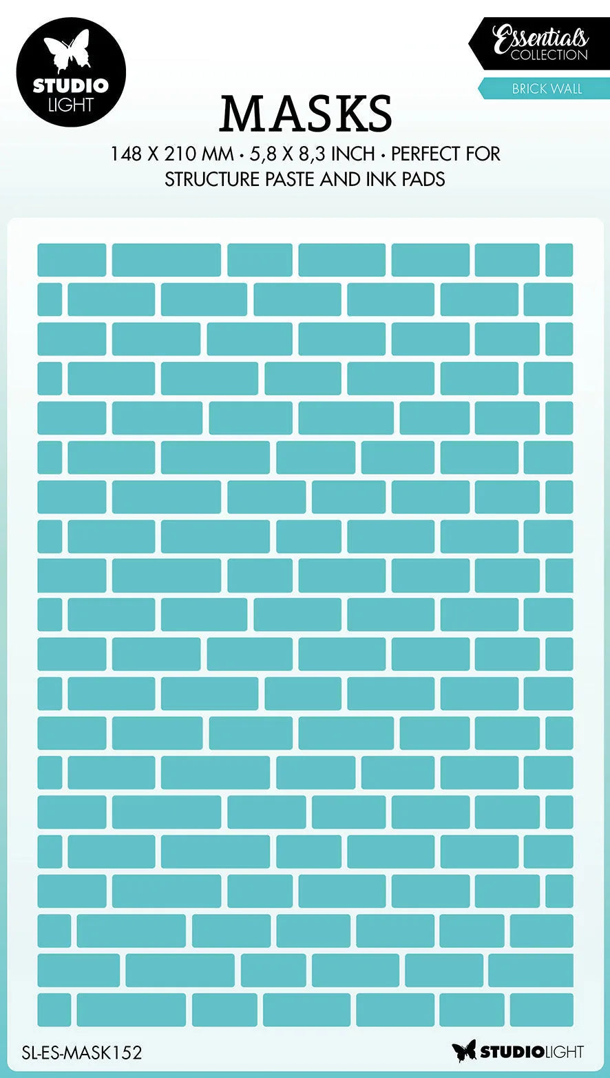 Masque SL Mur de Briques Essentiels 150x210x1mm 1 Pce no.152