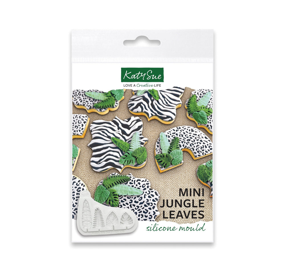 Mini Jungle Leaves Silicone Mould — Ecstasy Crafts