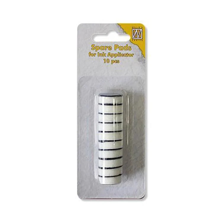 Nellie's Choice Tampons en mousse pour estompage d'encre - 10 pièces rondes petites