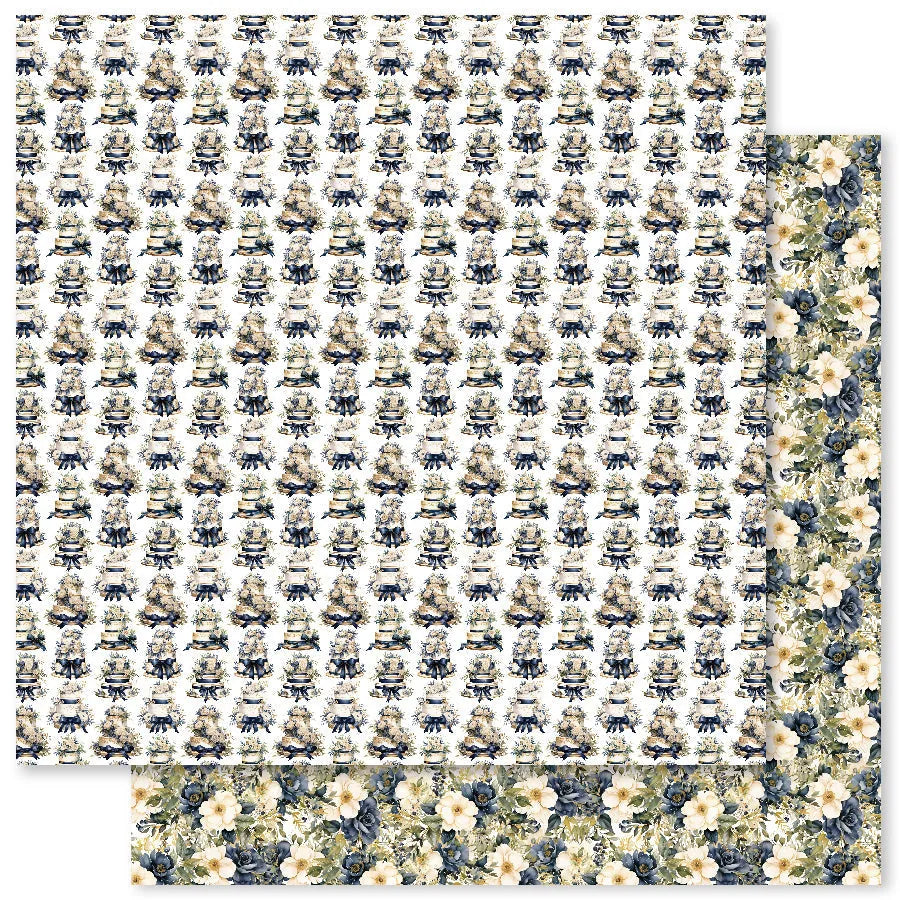 Wedding Blooms Basics A 12x12 Paper (12pc Bulk Pack) 31728