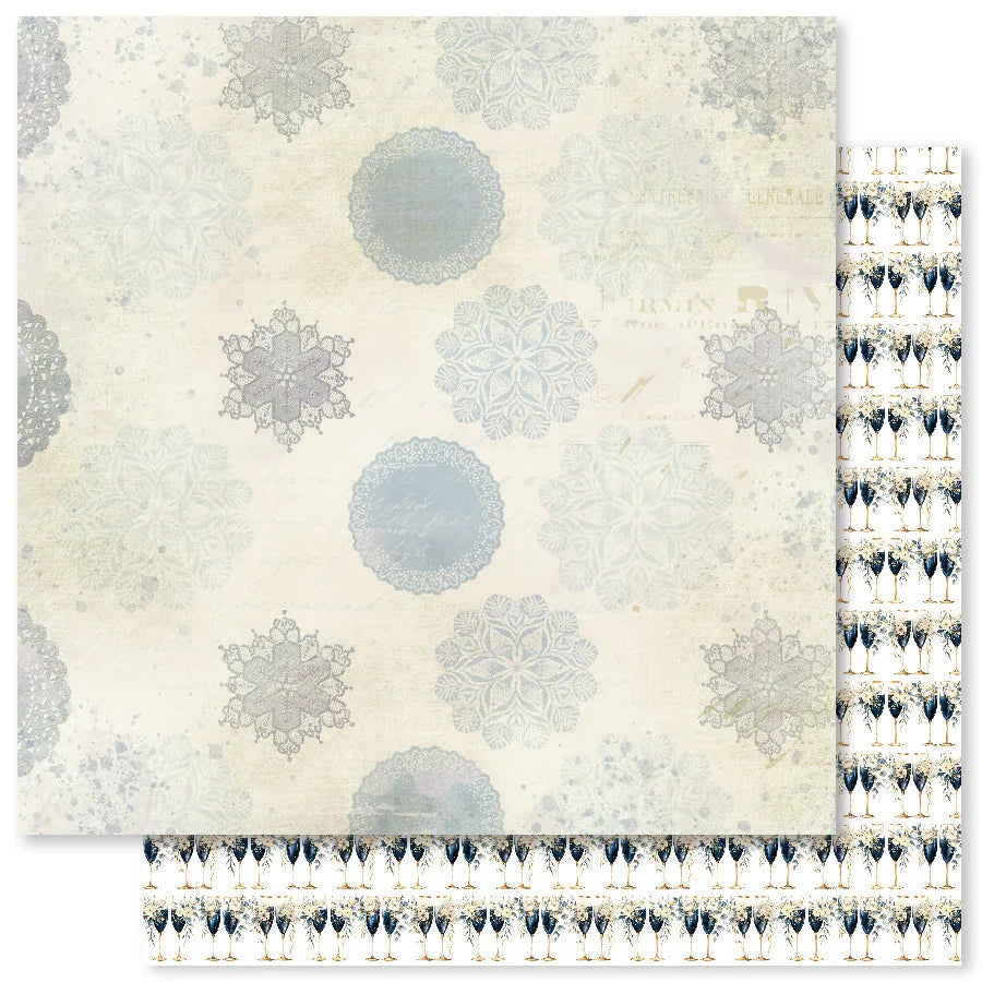 Wedding Blooms Basics D Papier 12x12 (Paquet en gros de 12) 31737