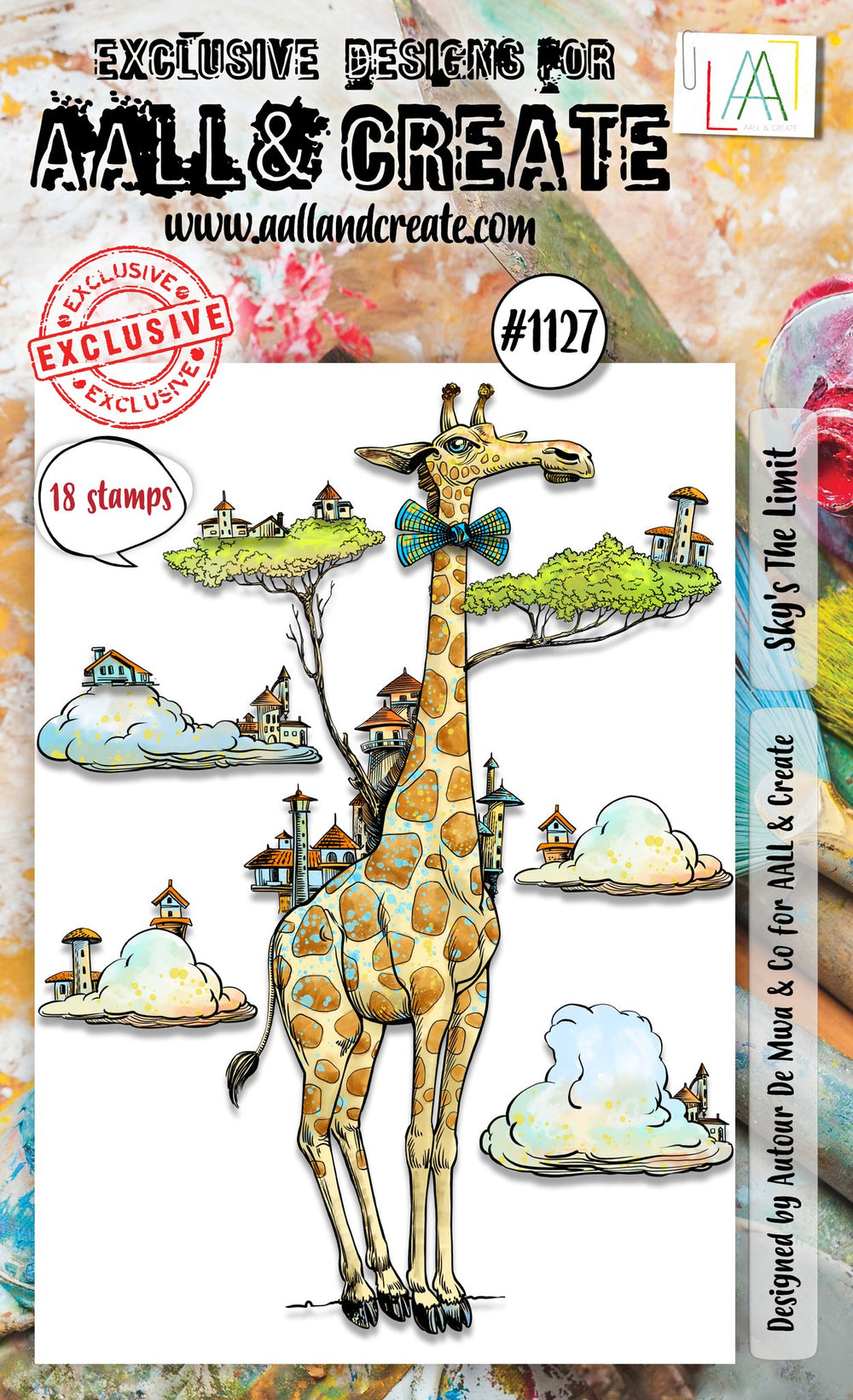 AALL and Create - A6 Stamp Set - Sky's The Limit — Ecstasy Crafts