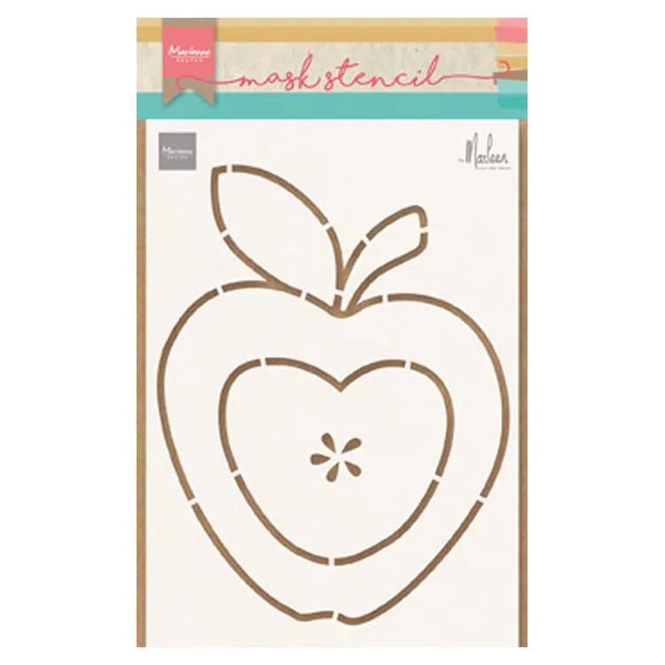 Pochoir Marianne Design: Pomme par Marleen