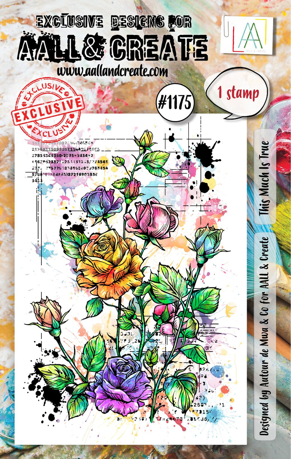AALL and Create - A7 Stamp Set - This Much Is True — Ecstasy Crafts