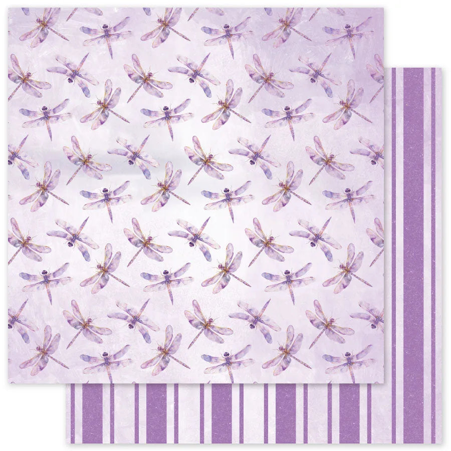 Lavender & Fairies Basics D 12x12 Paper (12pc Bulk Pack) 33513