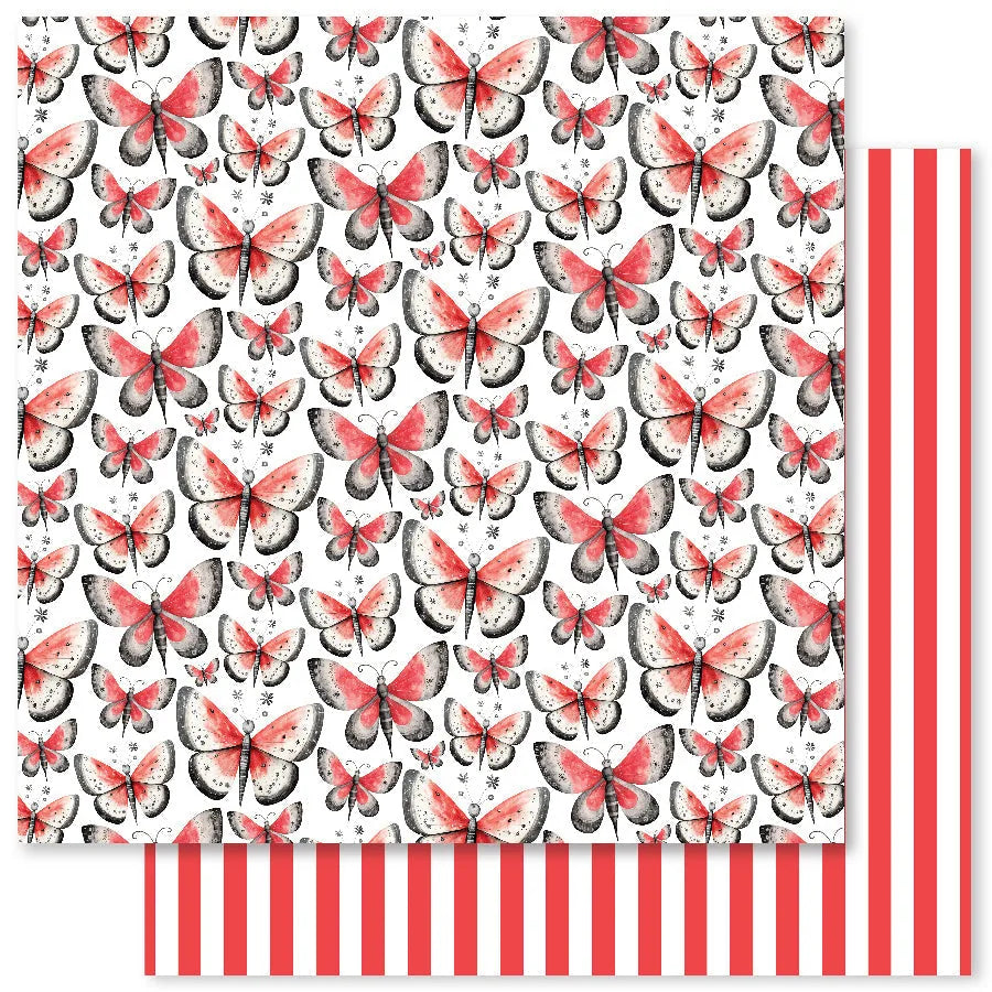 Amusettes des Fêtes Basics Papier 12x12 (Paquet en Gros de 12) 33213