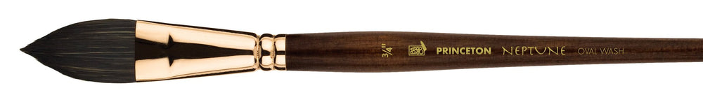 Princeton - Neptune Synthetic Squirrel - Short Handle - Oval Wash — Art Noise