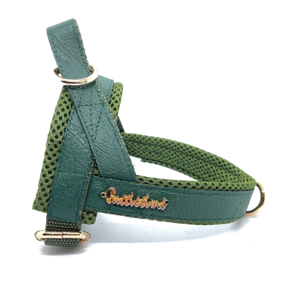 Jade One-Click Dog Harness — Puccissimé Pet Couture