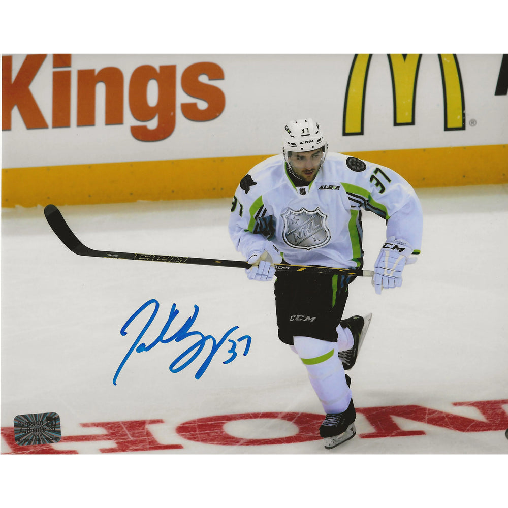 Photo 8x10 autographiée de Patrice Bergeron du Match des étoiles 2015