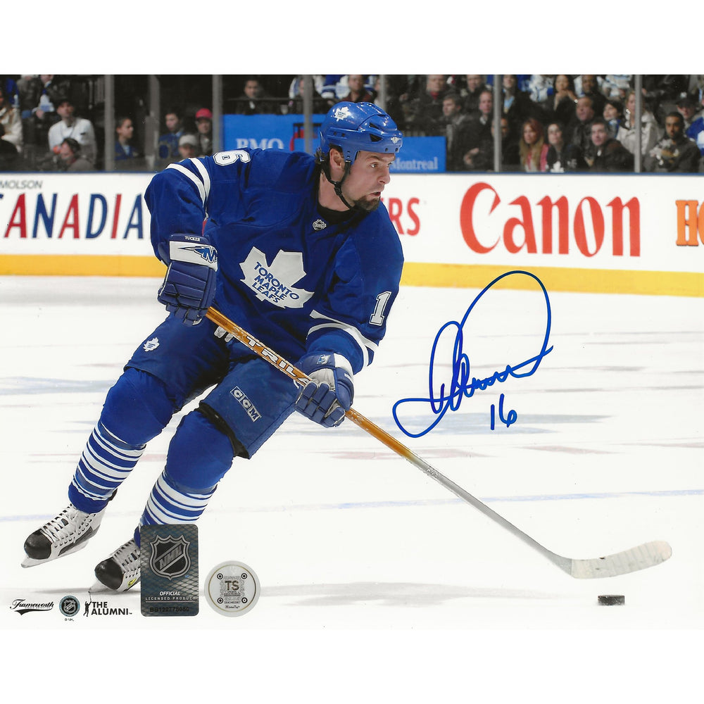Darcy Tucker Autographed Toronto Maple Leafs Skating 8x10 Photo — TS Sports Memorabilia