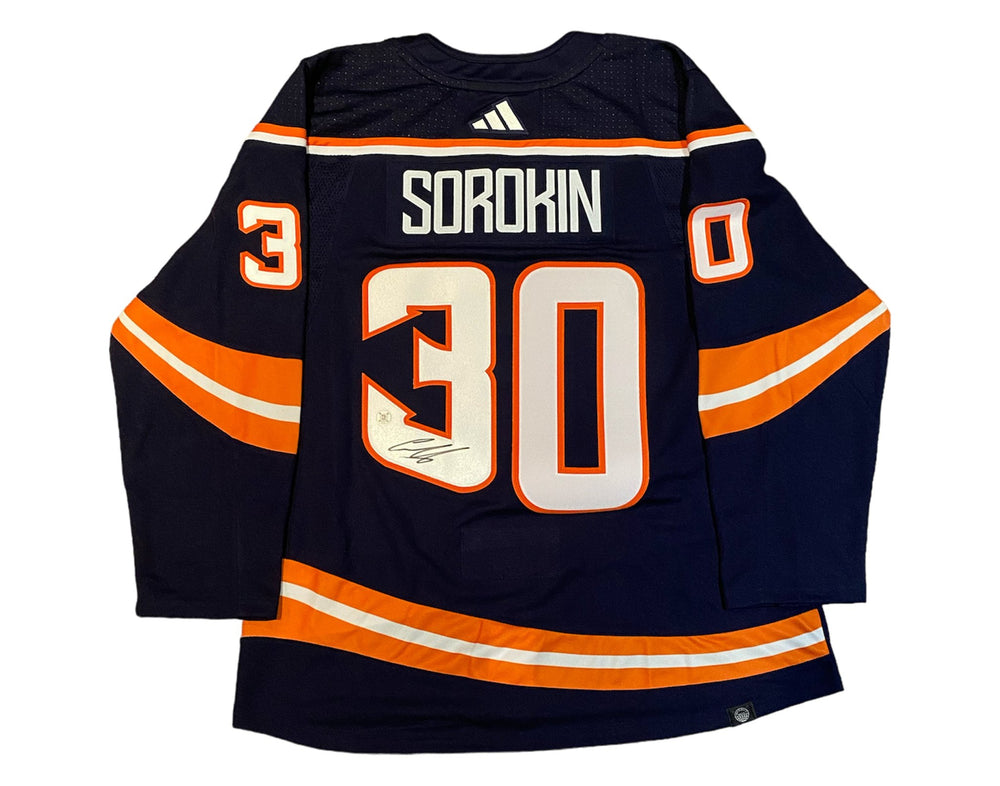 Ilya Sorokin Autographed New York Islanders Reverse Retro 2.0 Adidas Jersey — TS Sports Memorabilia