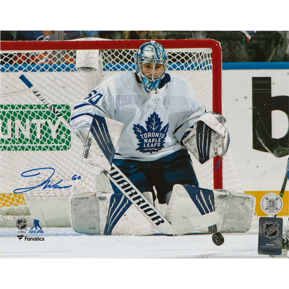 Joseph Woll Autographed Toronto Maple Leafs Butterfly Save 8x10 Photo — TS Sports Memorabilia