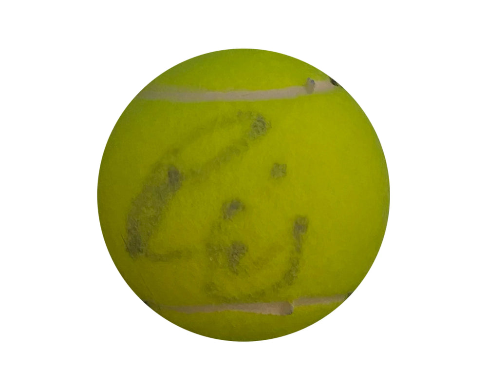 Balle de tennis signée par Reilly Opelka