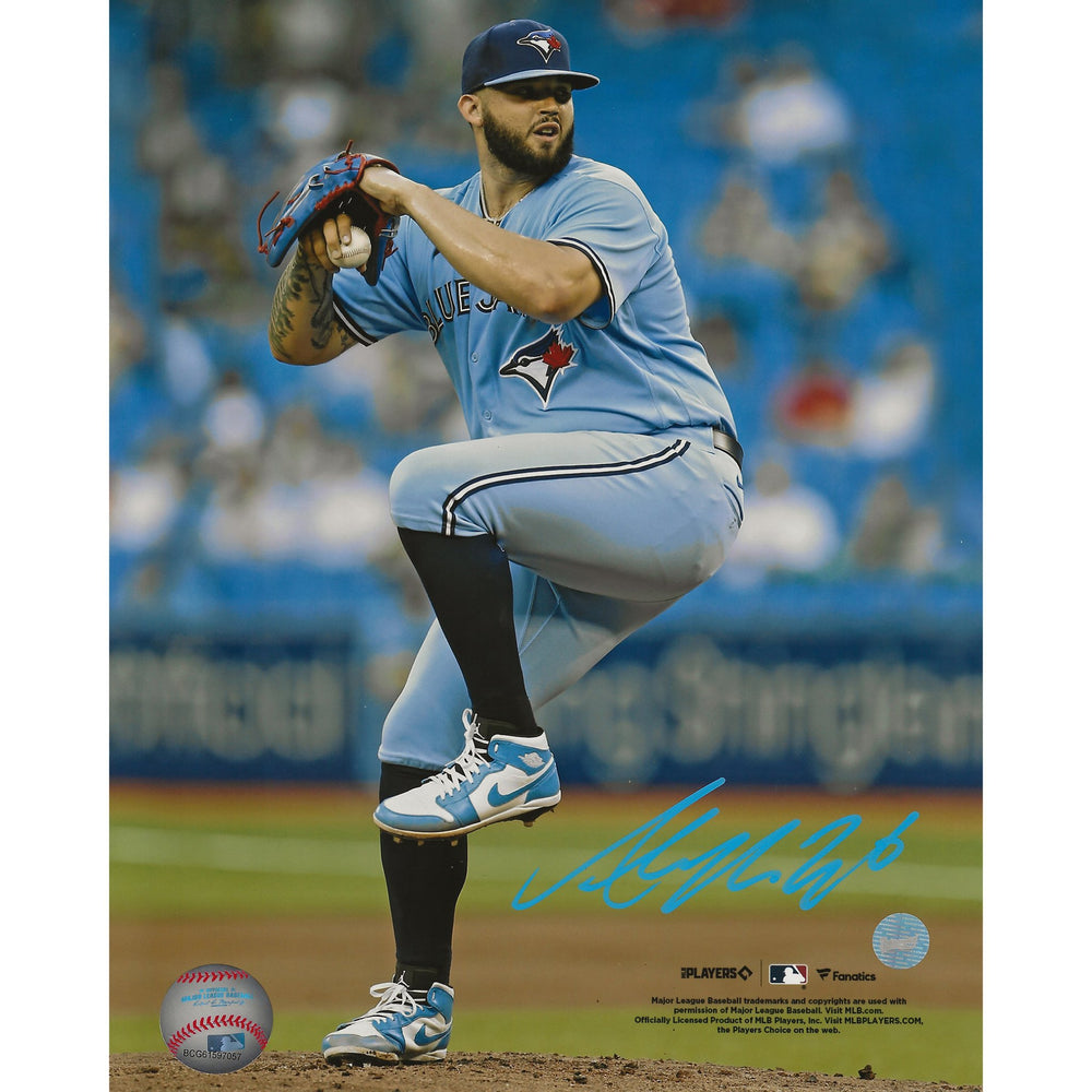Alek Manoah Autographed Toronto Blue Jays Wind-Up 8x10 Photo — TS Sports Memorabilia