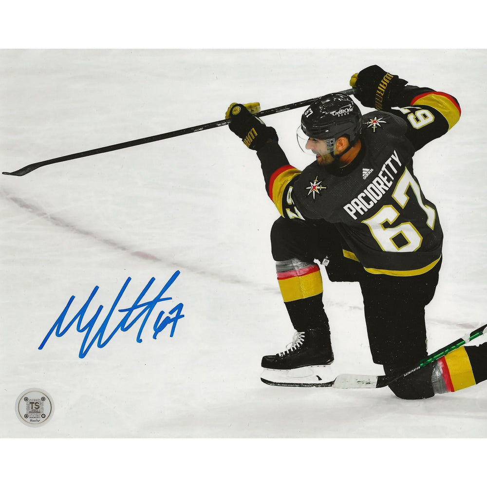 Max Pacioretty Autographed Las Vegas Golden Knights Shooting 8x10 Photo — TS Sports Memorabilia
