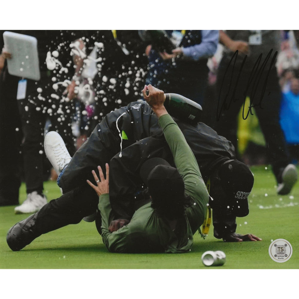 Adam Hadwin Autographed 2023 Canadian Open Celebration Tackle 8x10 Photo — TS Sports Memorabilia