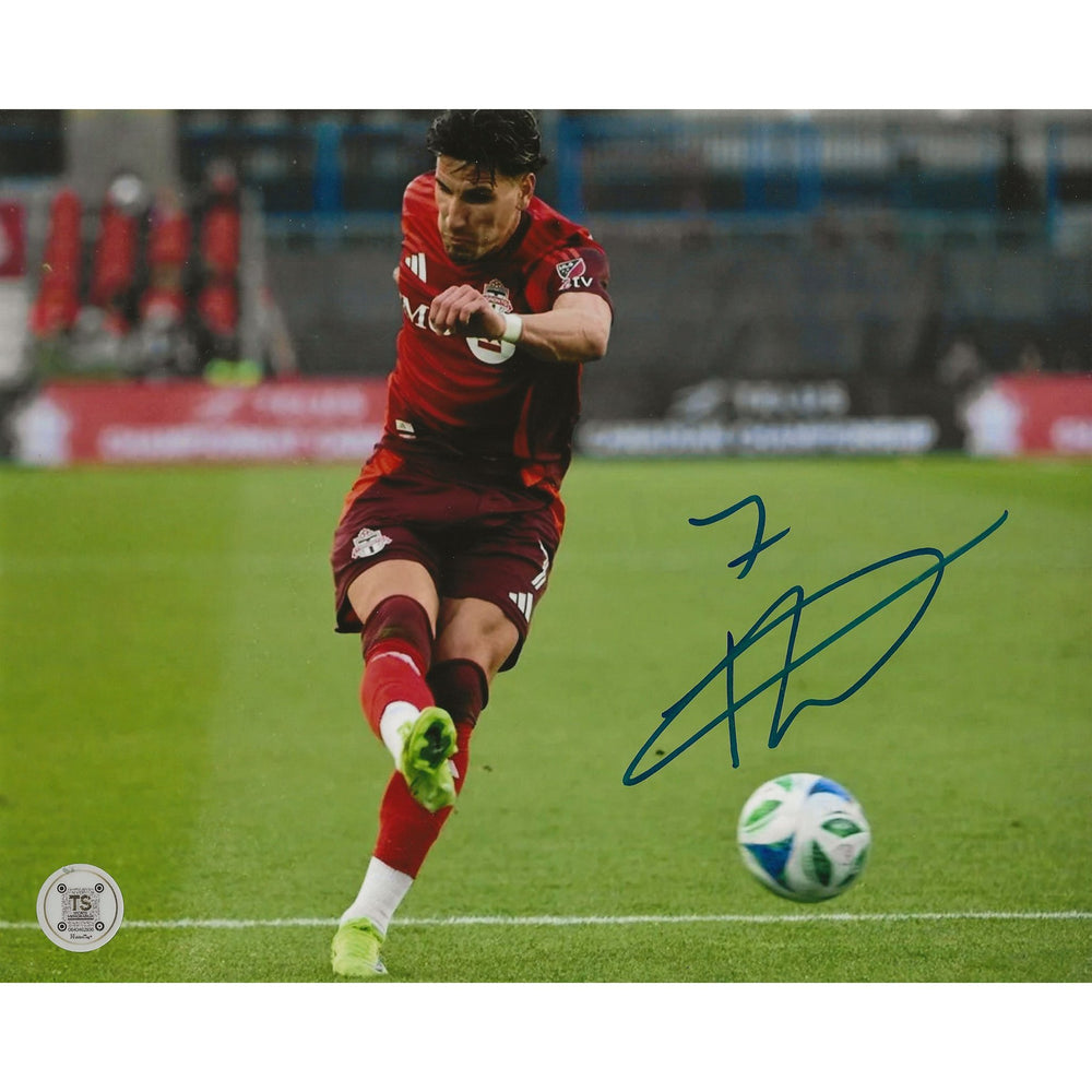 Theo Corbeanu Autographed Toronto FC 8x10 Photo — TS Sports Memorabilia