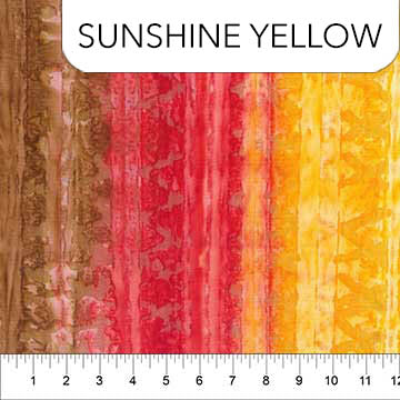 Banyan Batiks - Brush Strokes - 81230-54 Jaune Soleil
