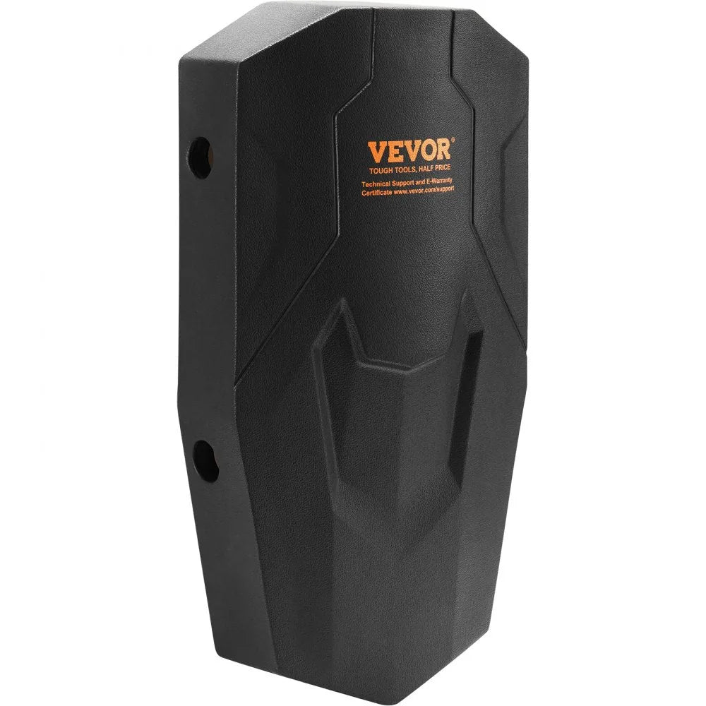 VEVOR Boat Fenders, 8.6" x 16" Boat Bumpers for Docking, Marine EVA Boat Dock Fender Bumper with Ropes, Cord Locks and Storage Bag, No Inflation Required, for Class A/Class 1/Part Class 2, Black