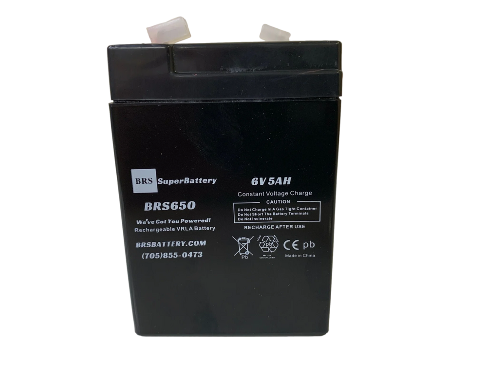 BRS650 – 6V 5Ah Battery