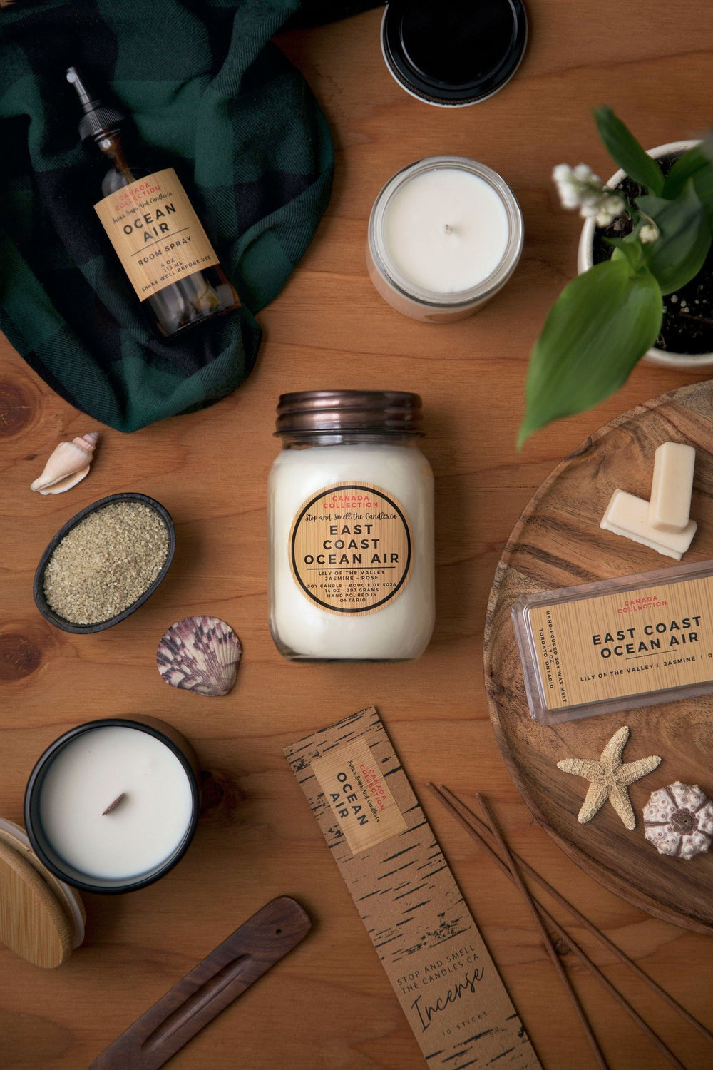 East Coast Ocean Air Soy Candle - 14oz