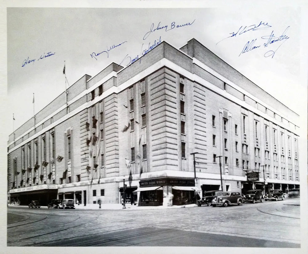 TORONTO MAPLE LEAFS PHOTO SIGNÉE 16" X 20" PAR STANLEY KENNEDY BOWER MAHOLICH ULLMAN WATSON NHL AUTOGRAPHE (20" X 16") – ESPOSITO DE COLLECTION AUTOGRAPHE – OBJET DE COLLECTION AUTHENTIQUE SIGNÉ