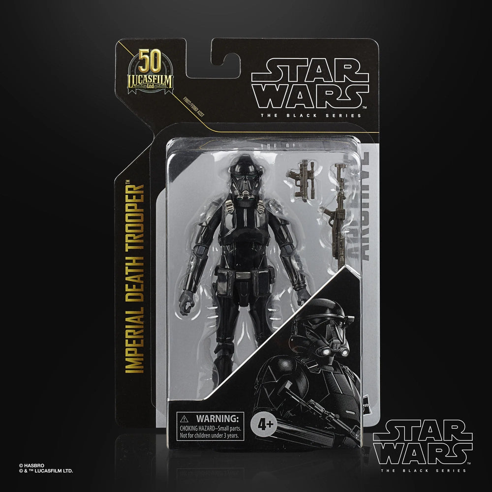 Star Wars The Black Series Archive Soldat Impérial de la Mort Échelle de 6 pouces 50e Anniversaire Lucasfilm