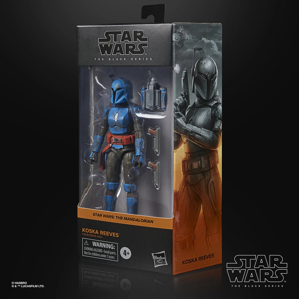 Figurine Star Wars The Black Series Koska Reeves de 6 pouces, inspirée de The Mandalorian (Emballage légèrement endommagé)