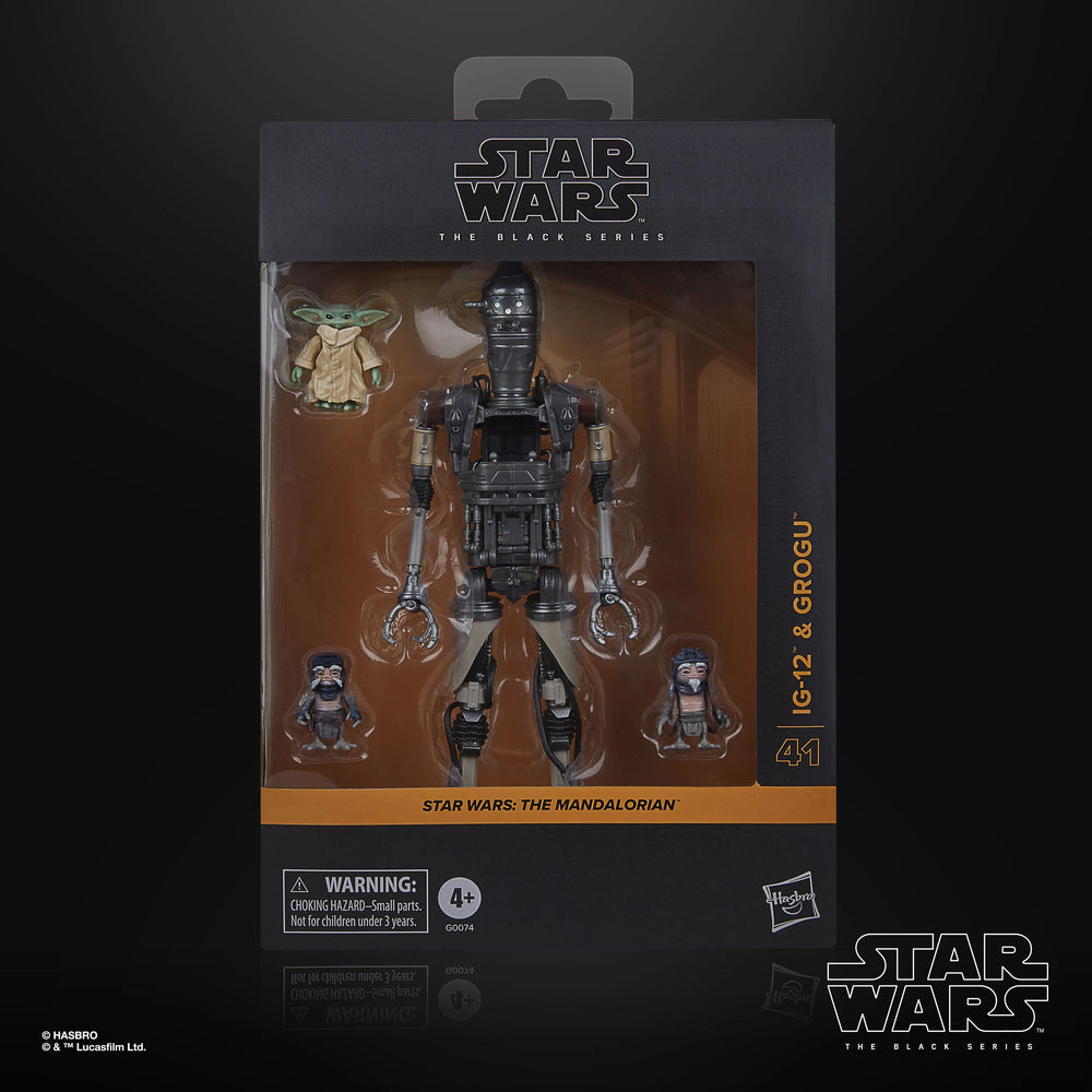 Star Wars The Black Series Deluxe IG-12 & Grogu
