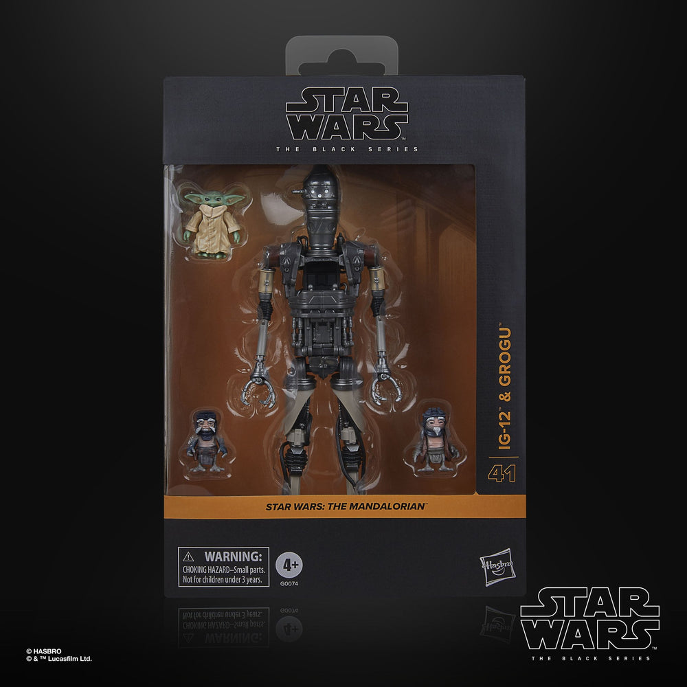 Star Wars The Black Series Deluxe IG-12 & Grogu