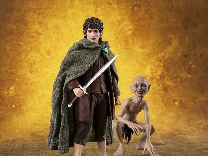 Le Seigneur des Anneaux : La Communauté de l'Anneau S.H.Figuarts Ensemble de figurines Frodon Sacquet et Gollum