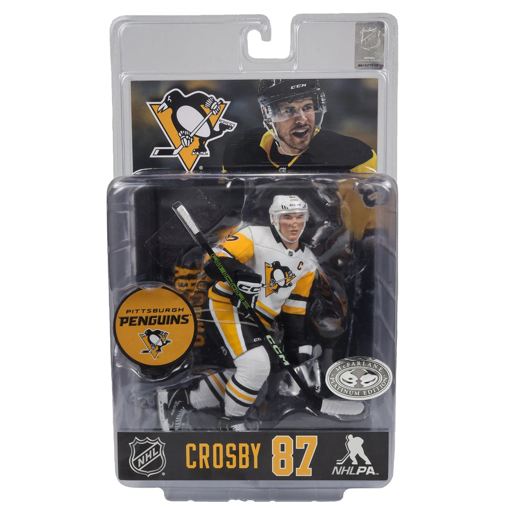 Sidney Crosby (Pittsburgh Penguins) Figurine NHL 7" McFarlane's SportsPicks ( CHASE / Platine )