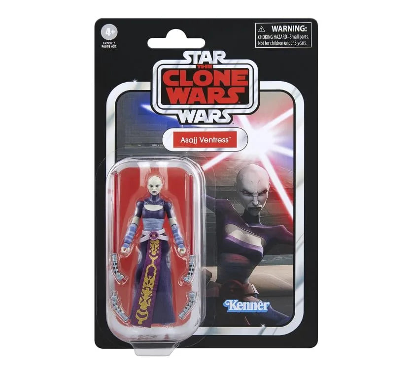 Star Wars: The Vintage Collection Asajj Ventress (The Clone Wars) Action Figure