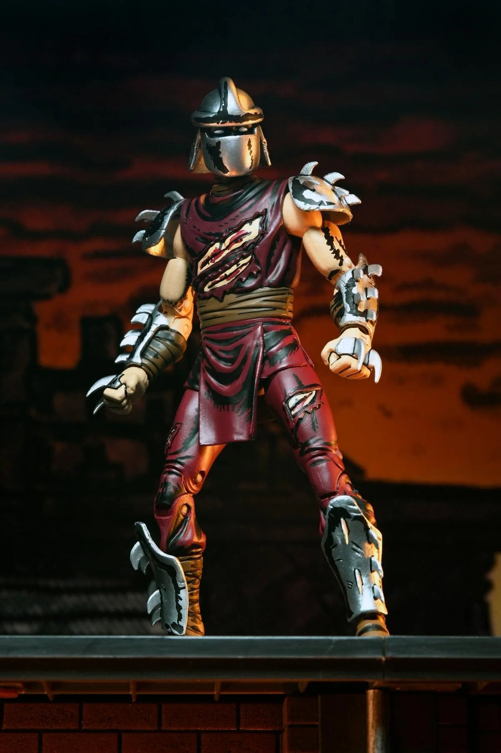 Teenage Mutant Ninja Turtles (Mirage Comics) - 7" Scale Action Figure – Battle Damaged Shredder