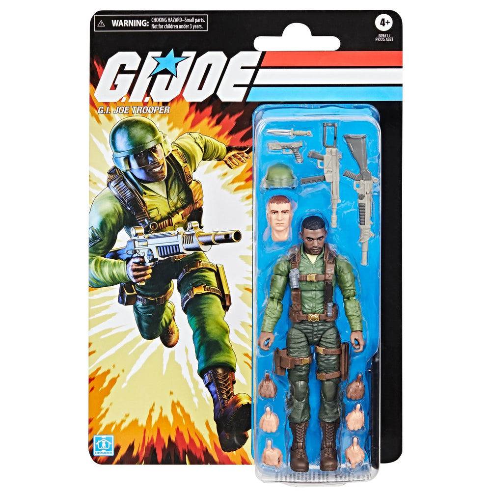 G.I. Joe Série Classifiée Carte Rétro Soldat G.I. Joe
