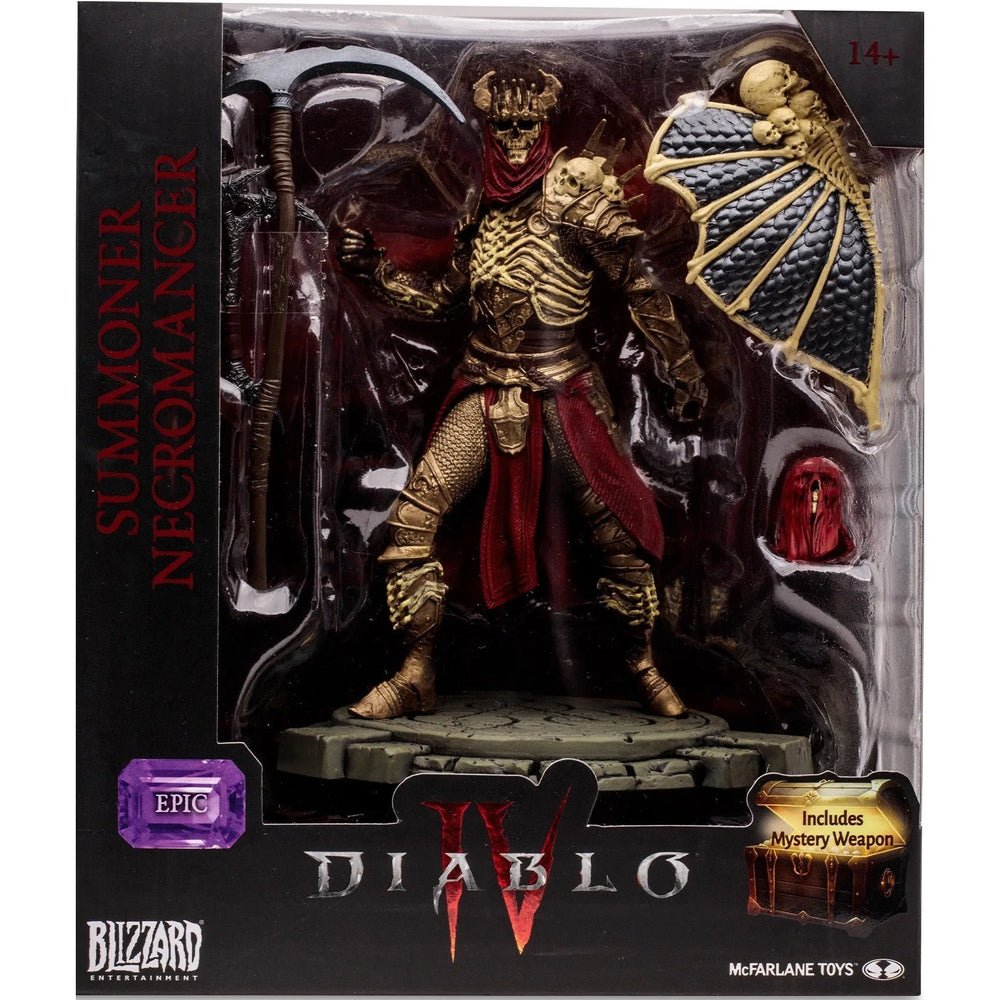 Figurine Diablo IV 6" Nécromancien (Épique)