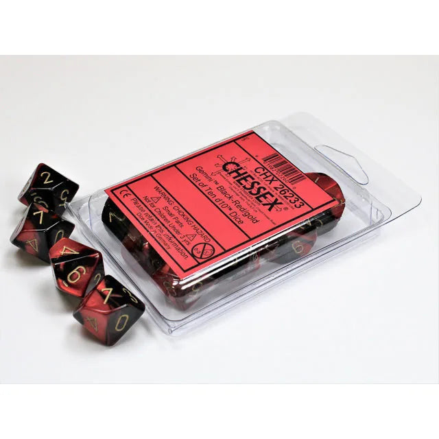 Chessex Gemini 10D10 (Diverses couleurs)